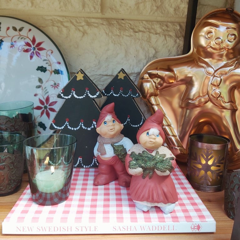 Gingerbread Man Copper Baking Mould Tin