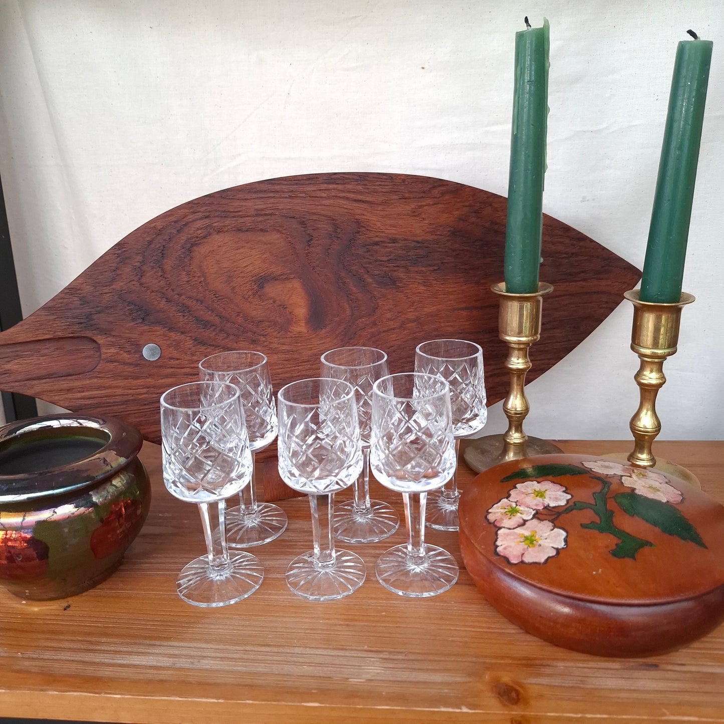 MCM Galatix Burma Teak Leaf Cheese Board