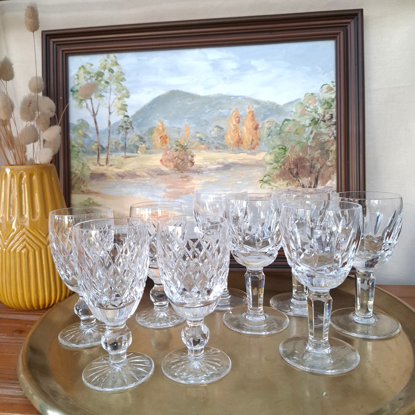 Waterford Boyne Crystal Sherry or Port Glasses - Set of 4