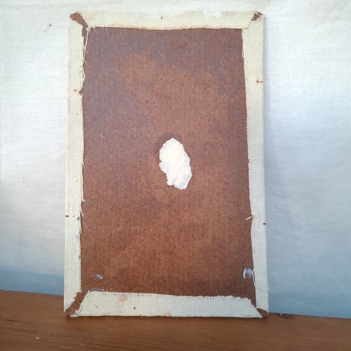 Signed Small Vintage Rose Painting