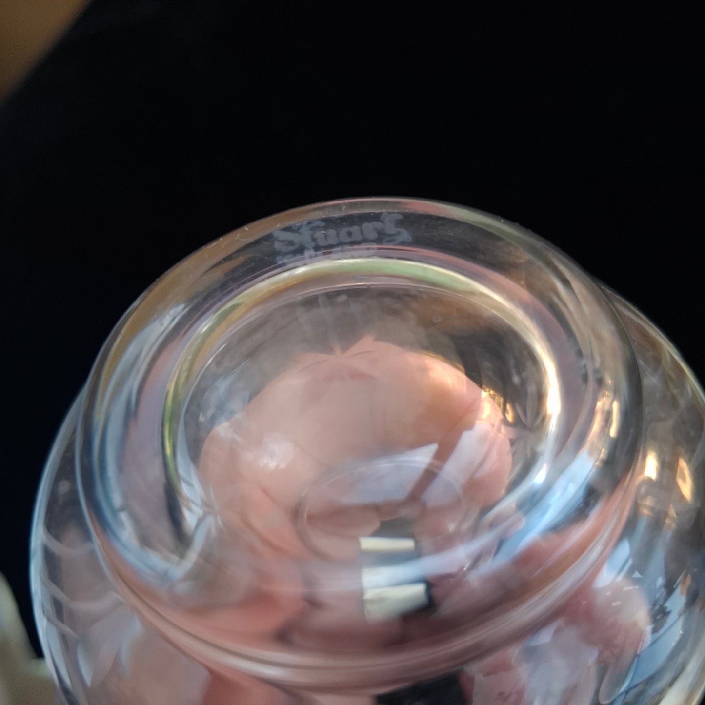 Sweet Wee Stuart Crystal Posy Bud Vase