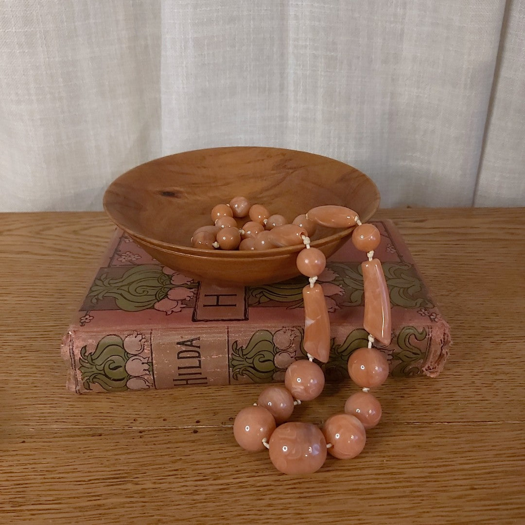 Vintage Mid Century Beaded Necklace