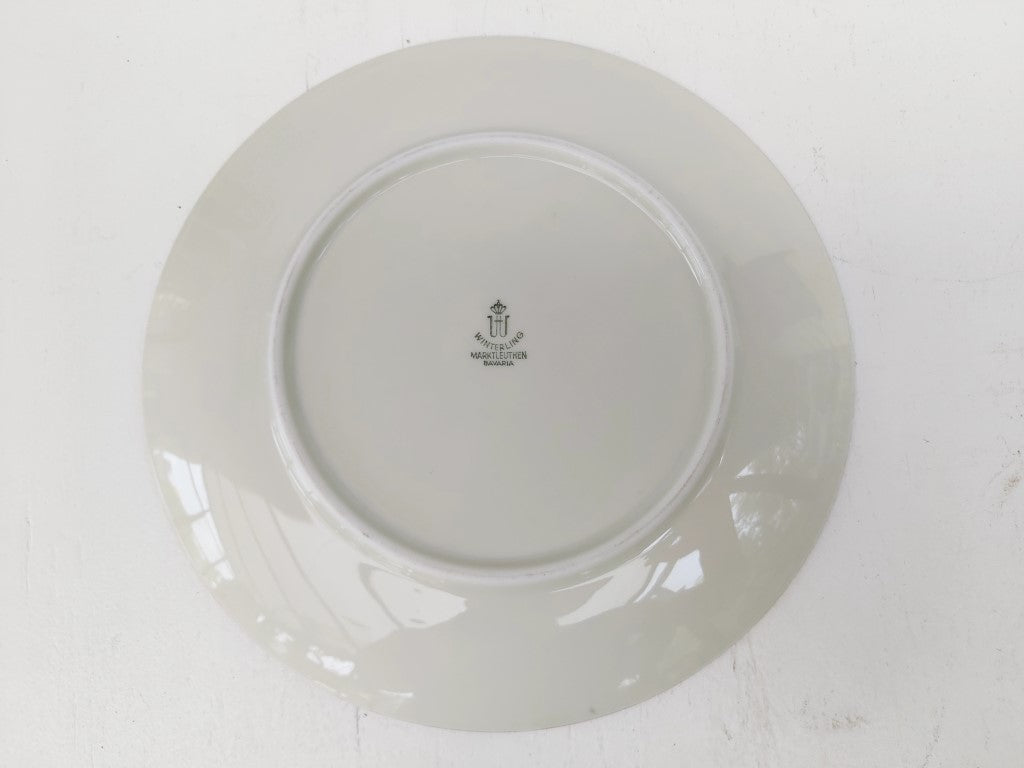 Set of 4 Vintage Bavarian Winterling Plates