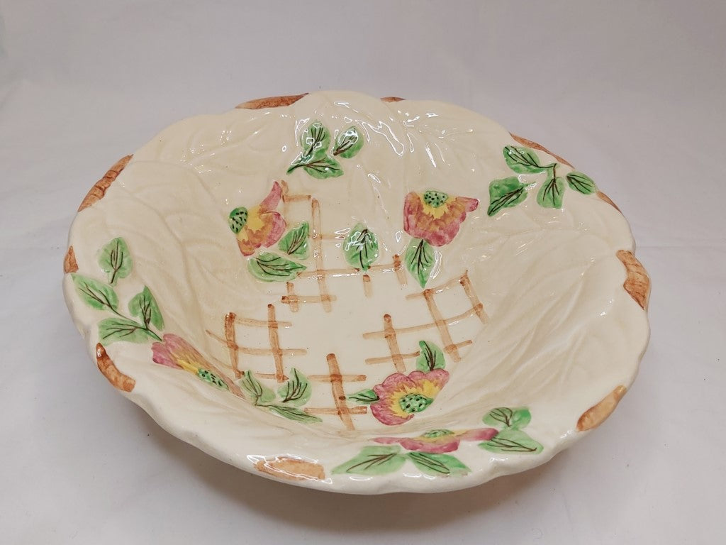 Brentleigh Beech Majolica Salad Bowl