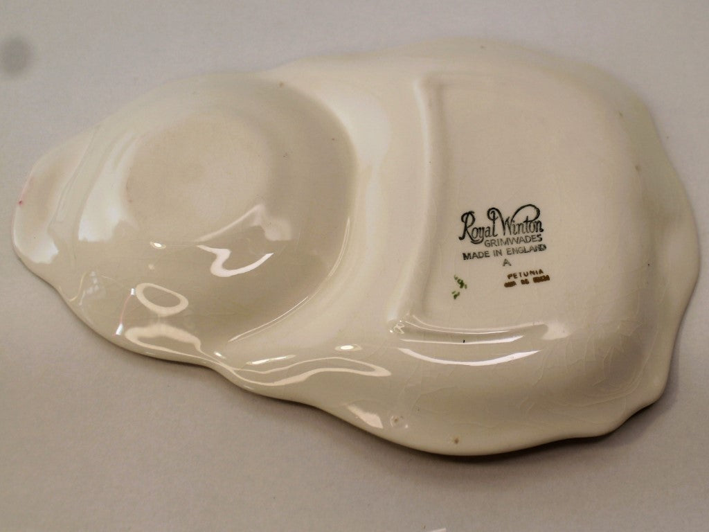 Royal Winton Petunia Tennis Plate