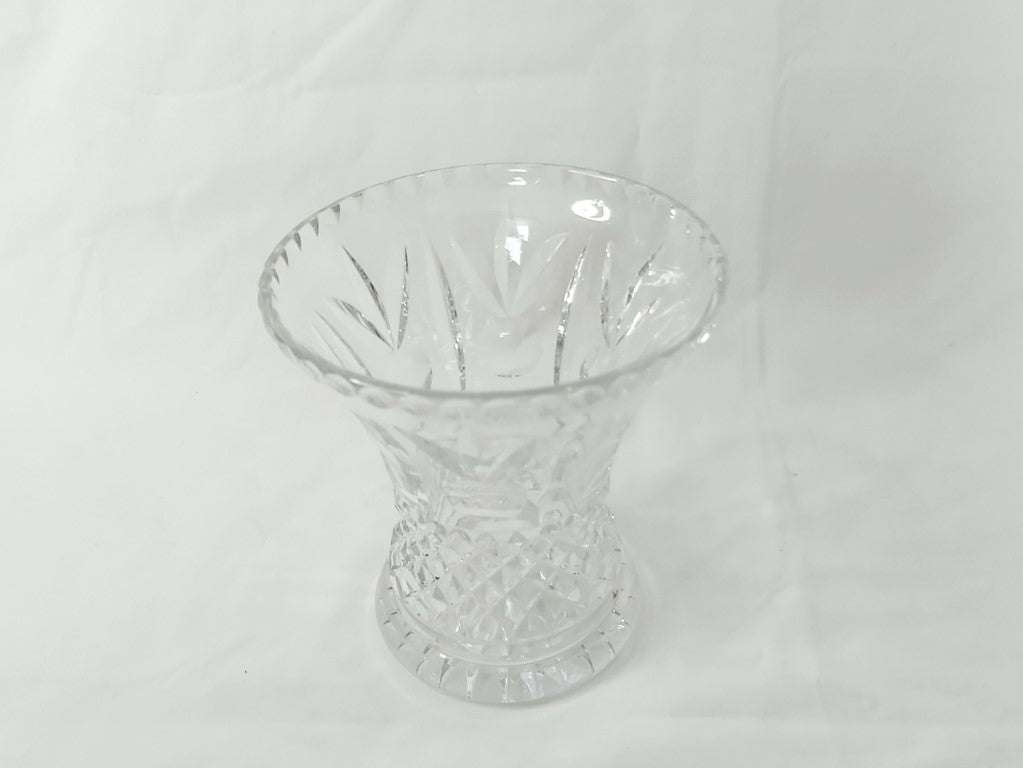 Rare Harbridge English Crystal Vase Pre 1950's
