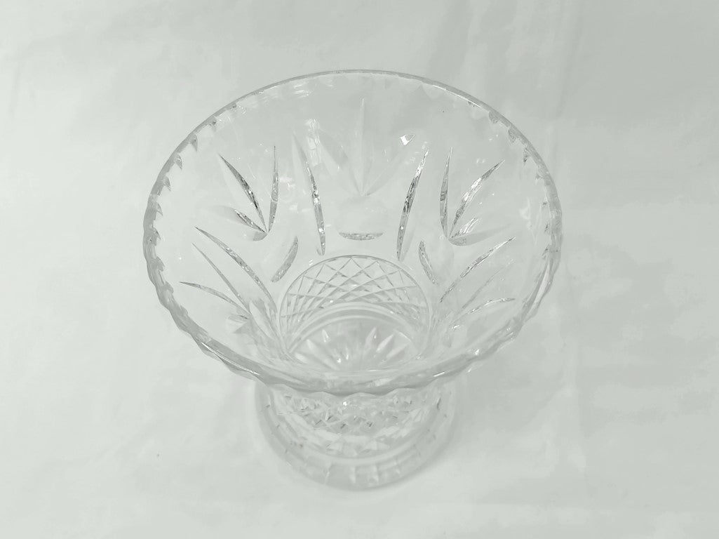 Rare Harbridge English Crystal Vase Pre 1950's