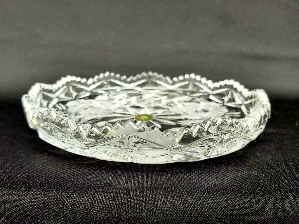 Dresden Crystal Trinket / Sweets Dish