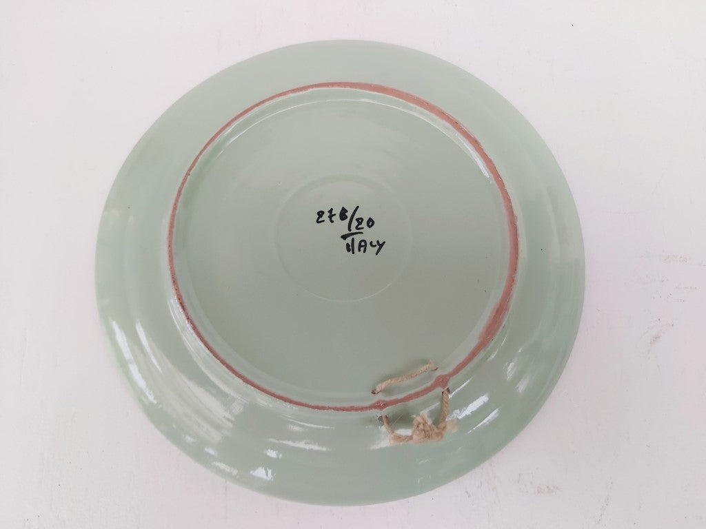 Italian Winter Scene Decorative Plate