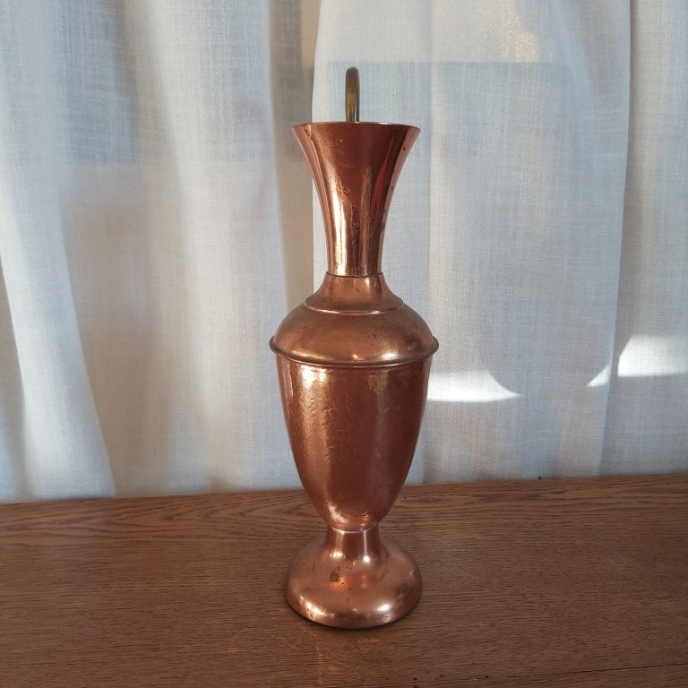 Large Copper and Brass English Ewer