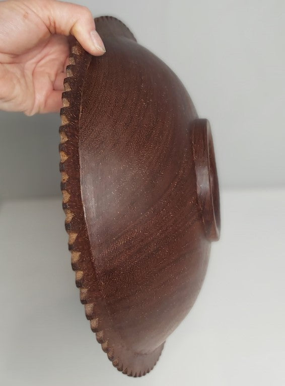 Melanesian Massim Kula Trobriand Kwila Bowl
