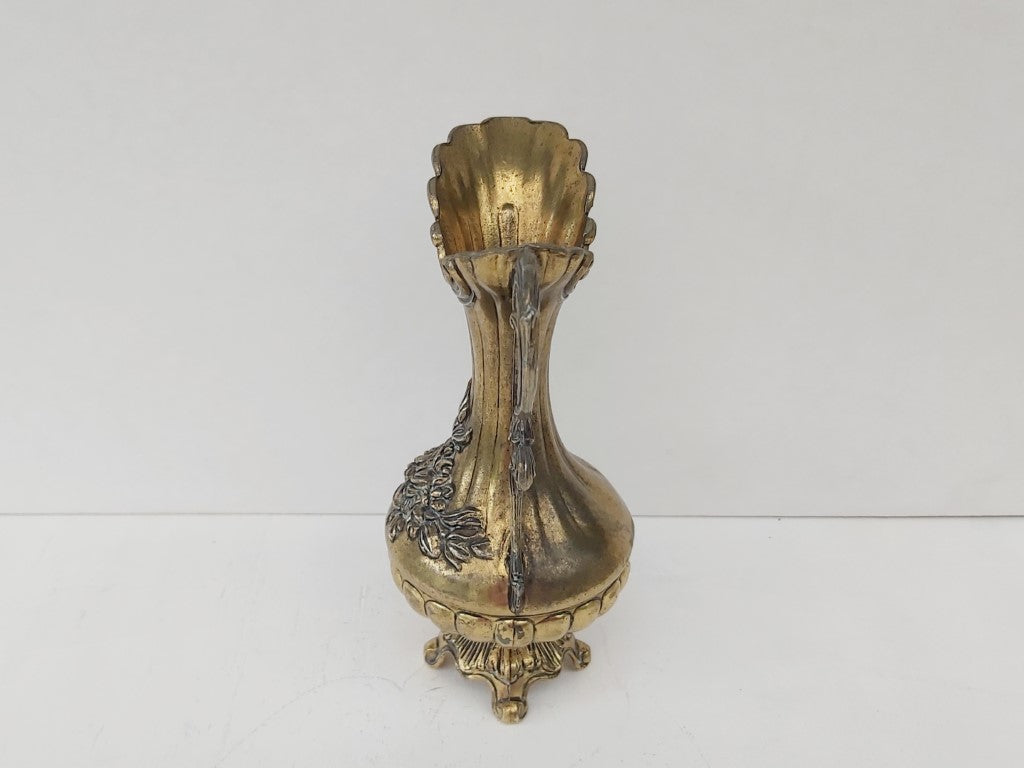Ornate Italian Brass Pitcher / Vase