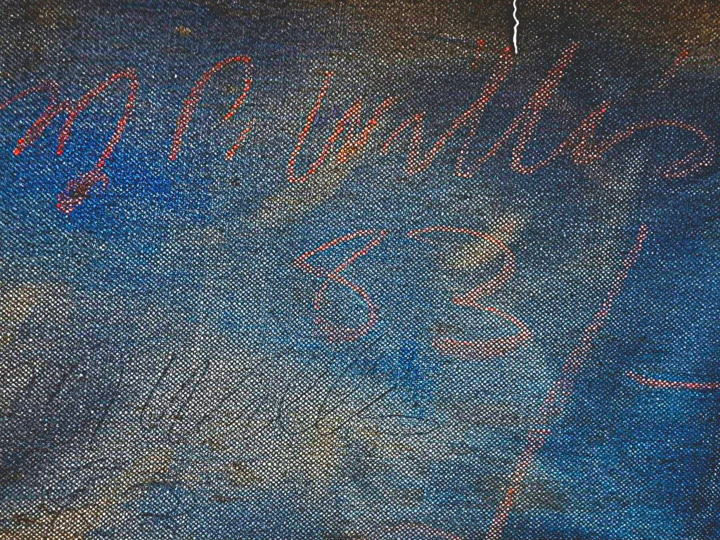 Pig Painting by M P Willis