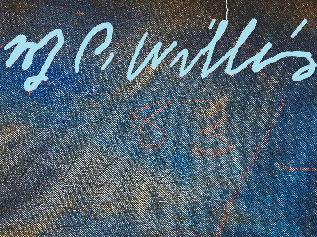 Pig Painting by M P Willis
