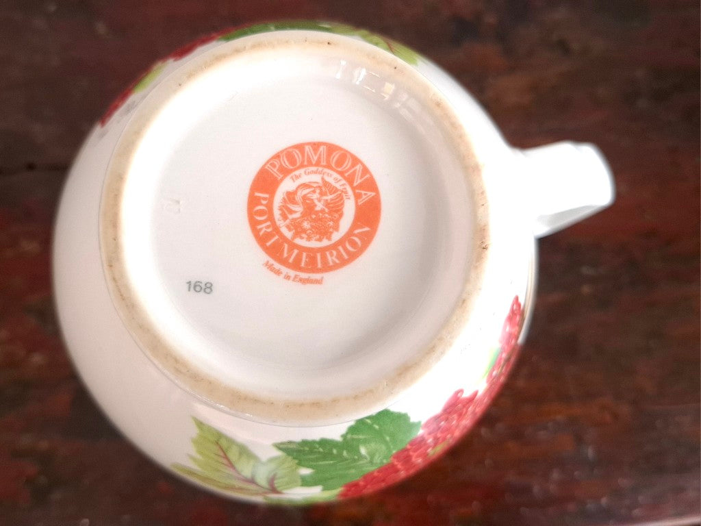Portmeirion Pamona Red Currant Jug