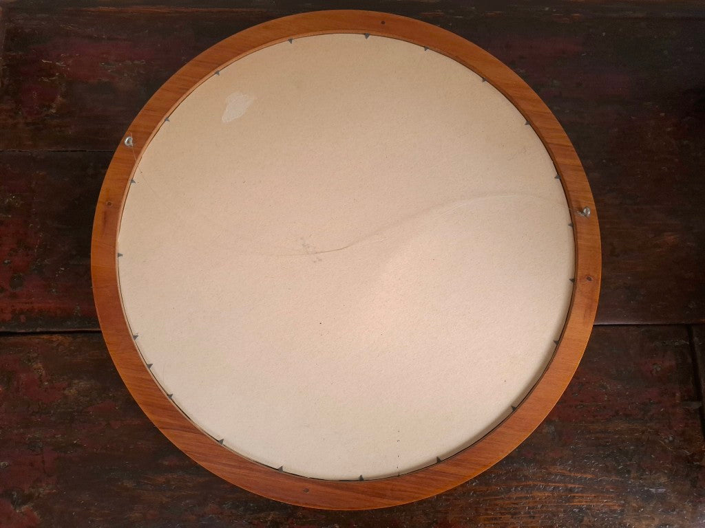 Round Framed Watercolour Painting by NZ Artist Laurie M Gurr