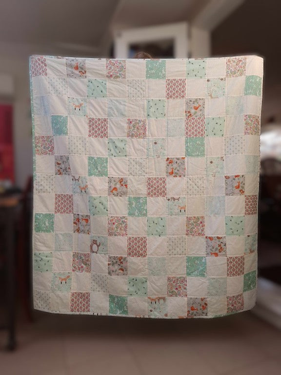 Beautiful Babies Cot Quilt - New