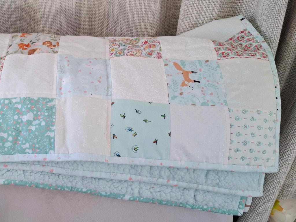 Beautiful Babies Cot Quilt - New