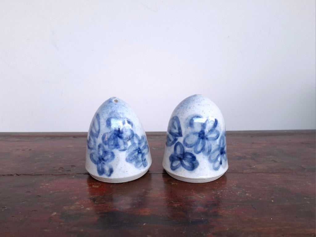 Sue Monk NZ Pottery Salt & Pepper Shakers