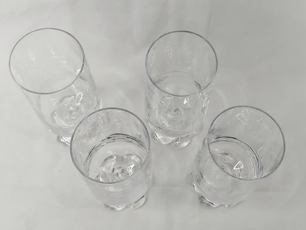 Rare & Unusual Cristal d'Arques-Durand Crystal Beer Glasses
