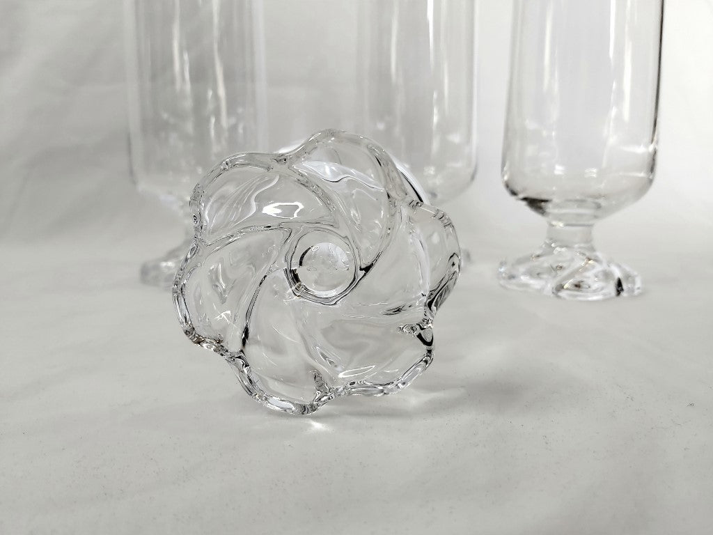 Rare & Unusual Cristal d'Arques-Durand Crystal Beer Glasses