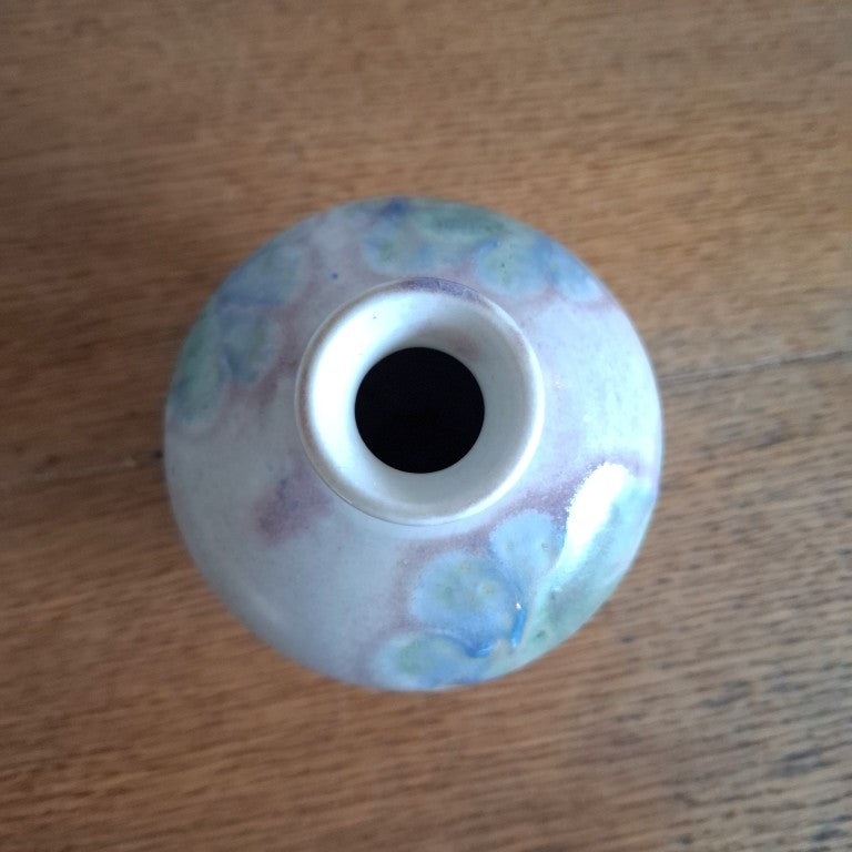 Pretty Wee Vic Evans Wakefield Pottery Bud Vase