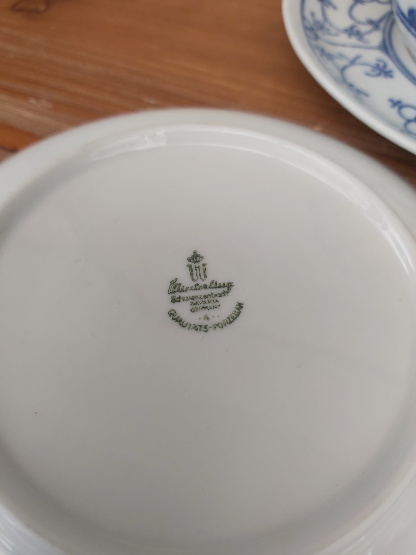 Set of 4 Winterling Bavaria Strawflower Coffee Cups & Saucers