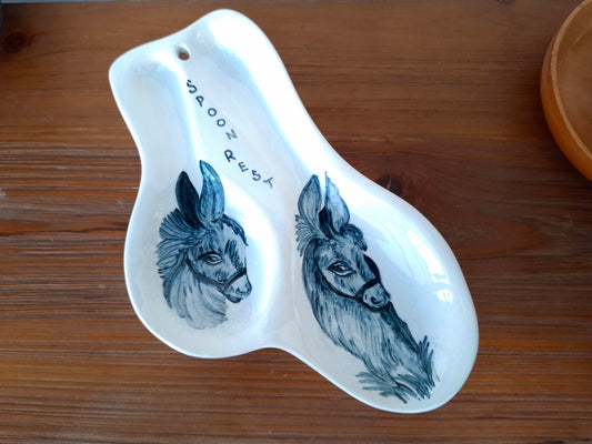 Connemara Donkeys By Bray Design Ireland Spoon Rest