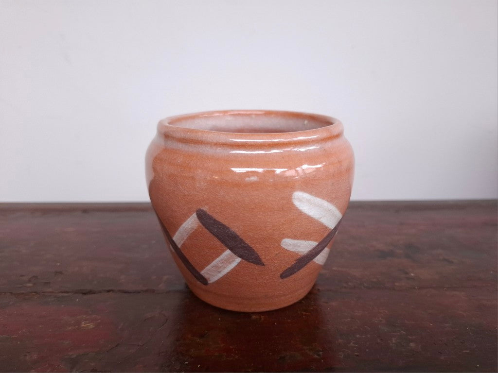 Small Terracotta Studio Pottery Pot