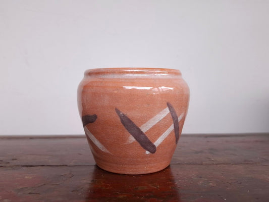 Small Terracotta Studio Pottery Pot