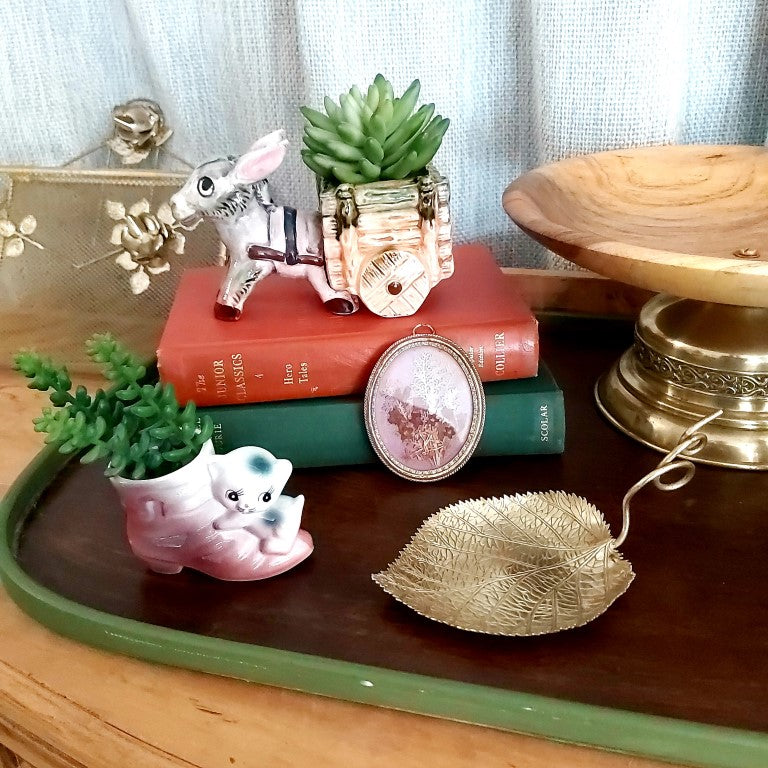 Unique Brass Trophy Pedestal Bowl