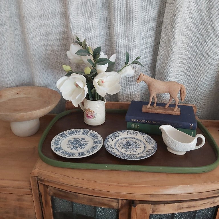 Pair of Blue & White Side Plates