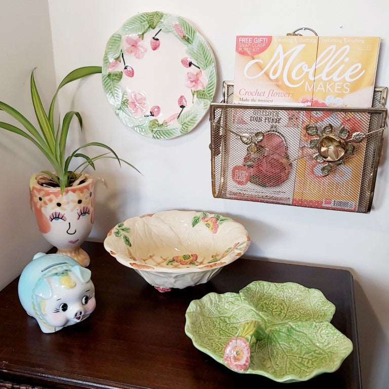 Brentleigh Beech Majolica Salad Bowl