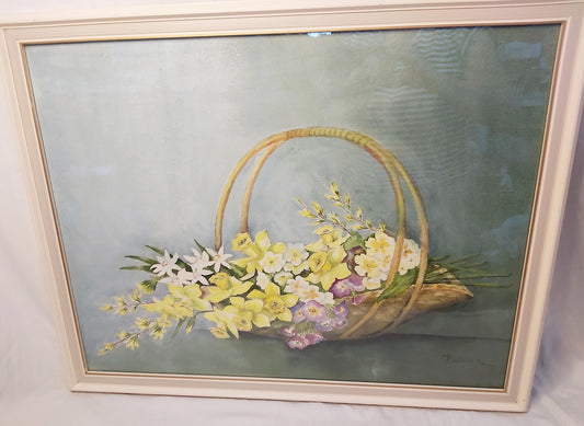 "Glory of Spring" Watercolour Painting by Mrs M Fletcher