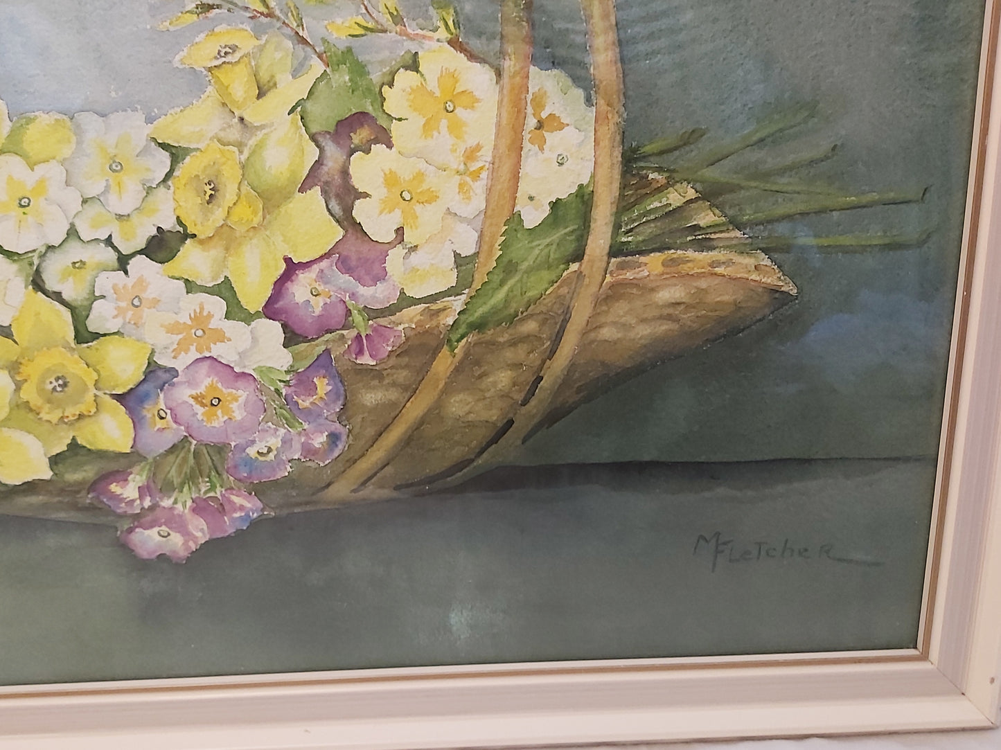 "Glory of Spring" Watercolour Painting by Mrs M Fletcher