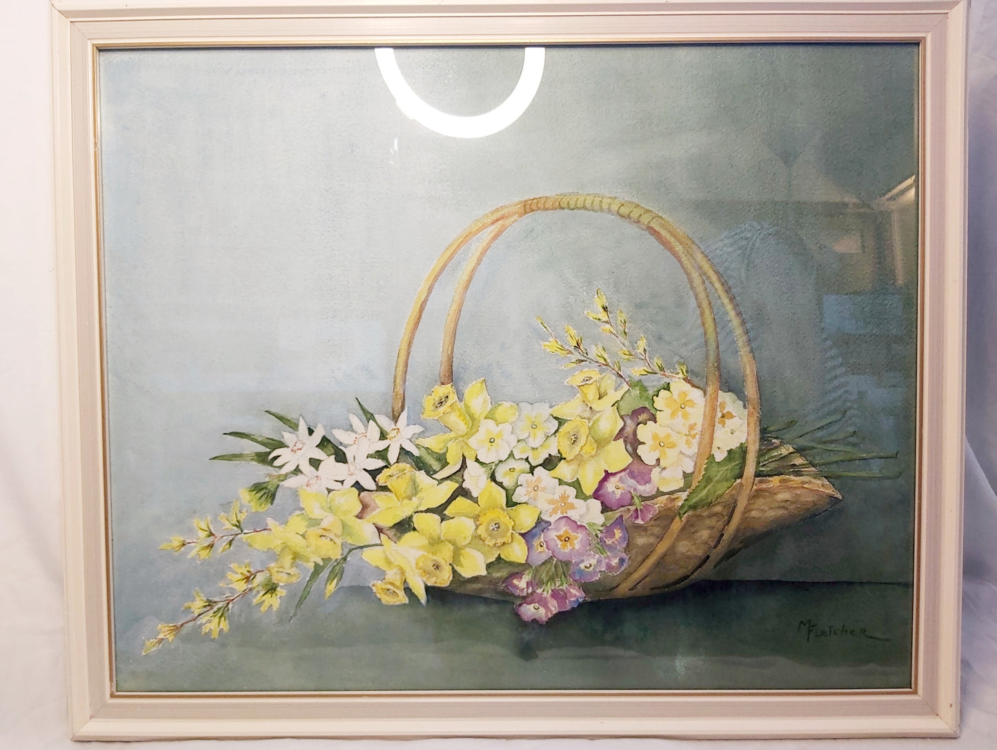 "Glory of Spring" Watercolour Painting by Mrs M Fletcher