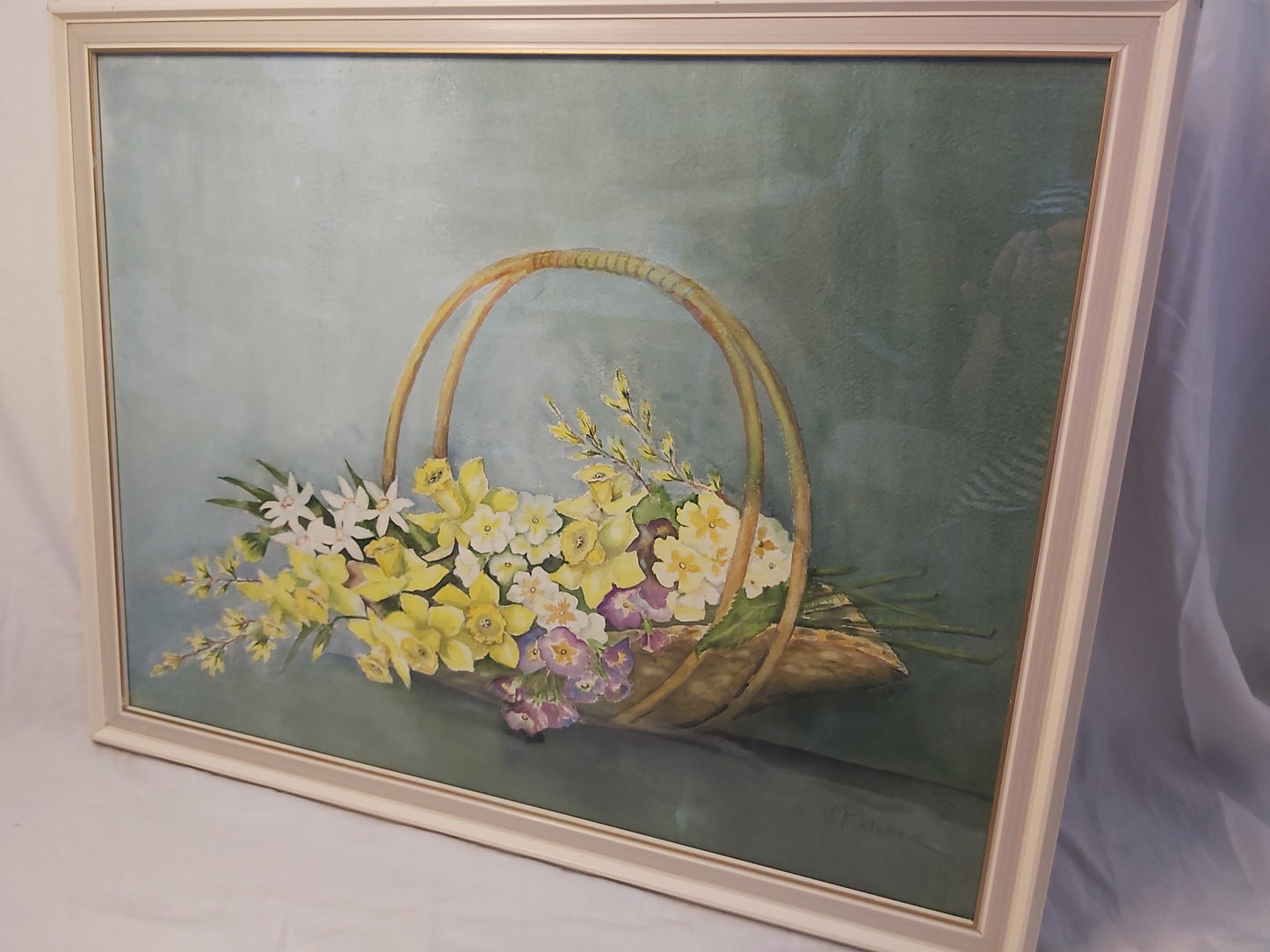 "Glory of Spring" Watercolour Painting by Mrs M Fletcher