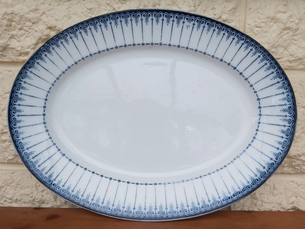 Antique Ford & Sons Grecian Burslem Large Platter
