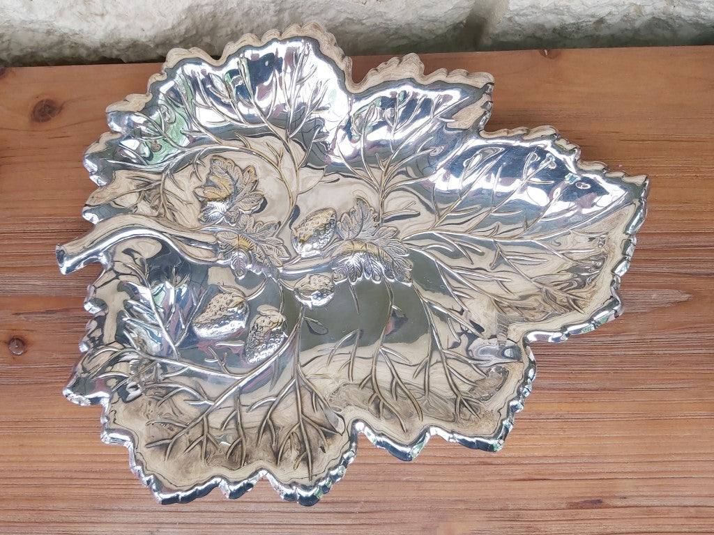 Vintage Sterlingcraft Strawberry Plate