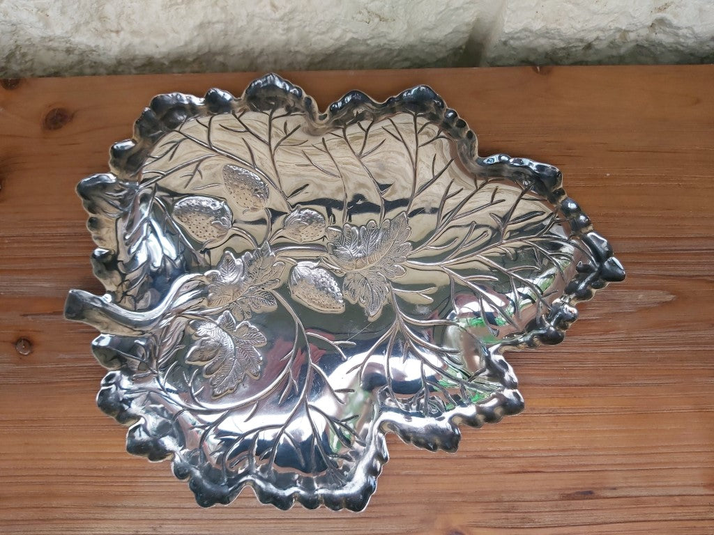Vintage Sterlingcraft Strawberry Plate