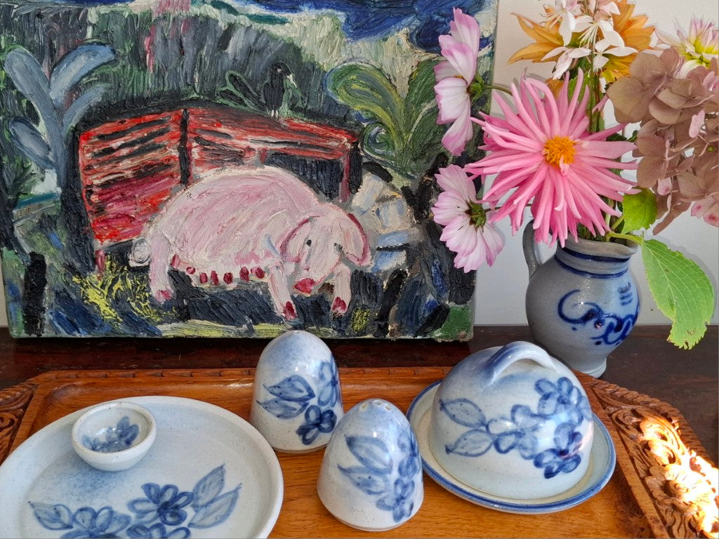 Sue Monk NZ Pottery Butter Holder