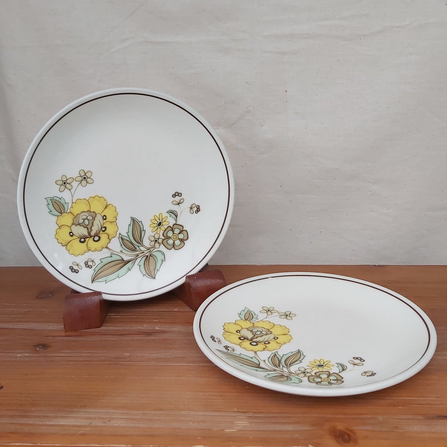 Pair of Kelston Ceramic Victoria Side Plates