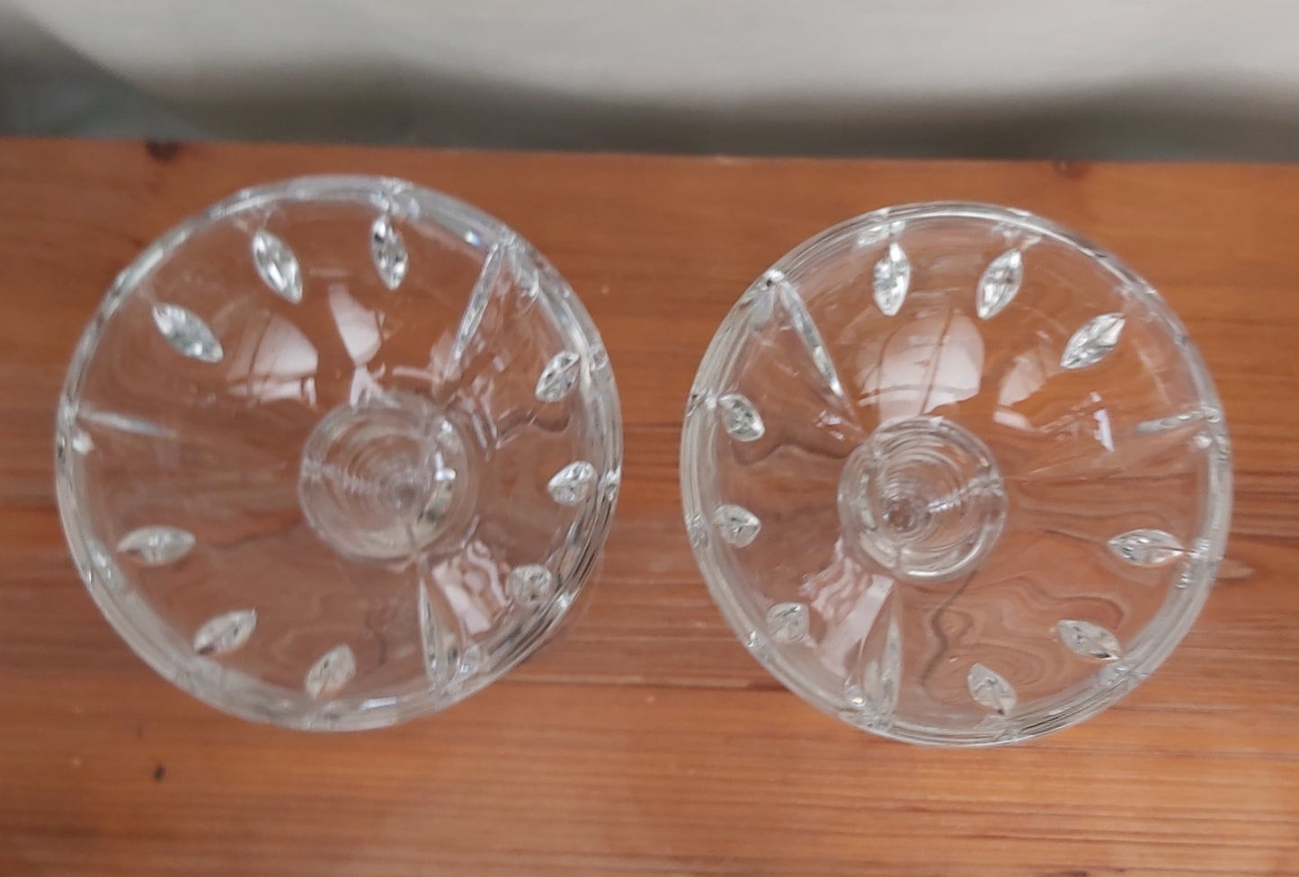 Pair of Marquis by Waterford Crystal Gemini Candle Holders