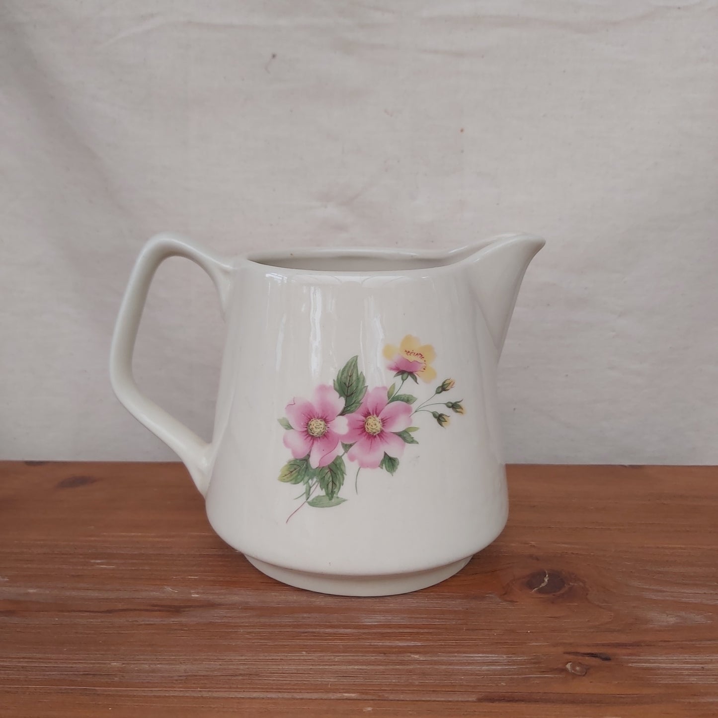 Crown Lynn Floral Jug 6035