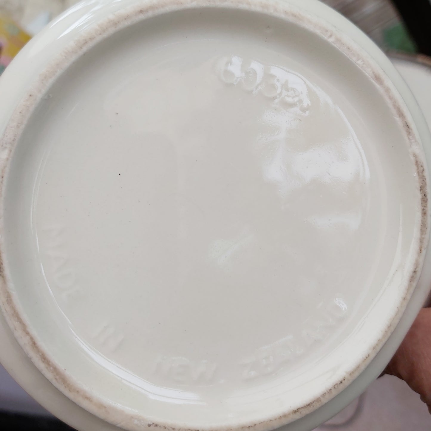 Crown Lynn Floral Jug 6035