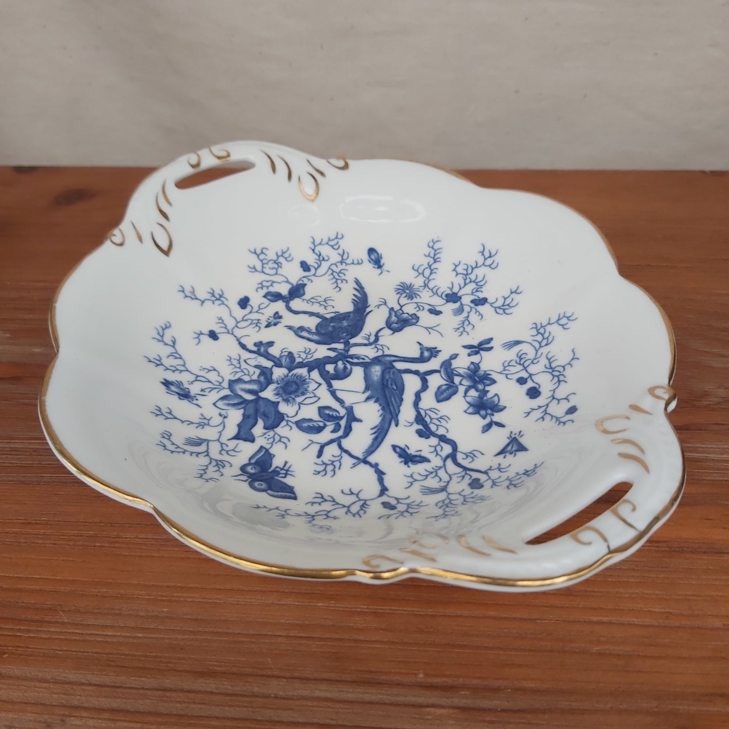 Coalport Cairo Blue Bonbon Dish