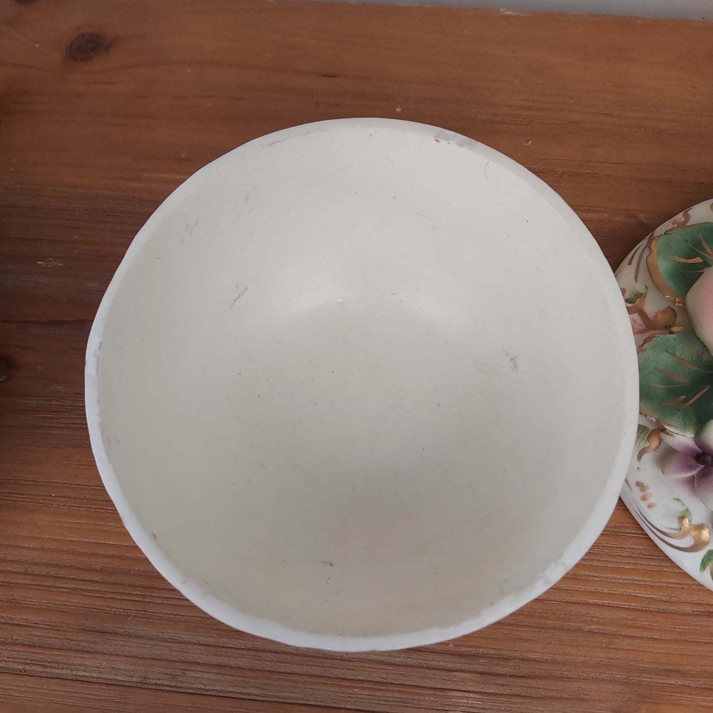Capodimonte Style Floral Italian Trinket Box