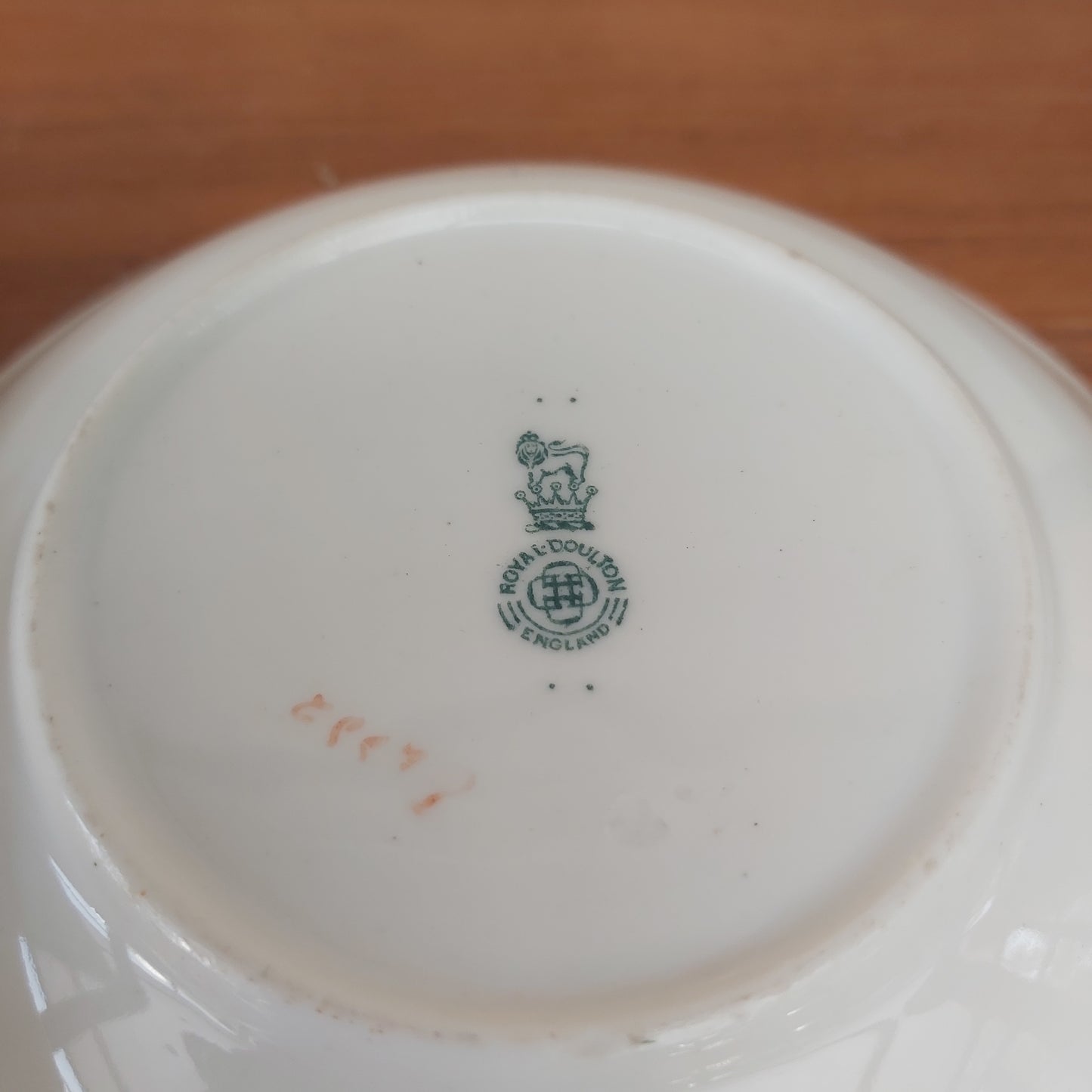 Pair of Royal Doulton Raby Rose Dessert Bowls