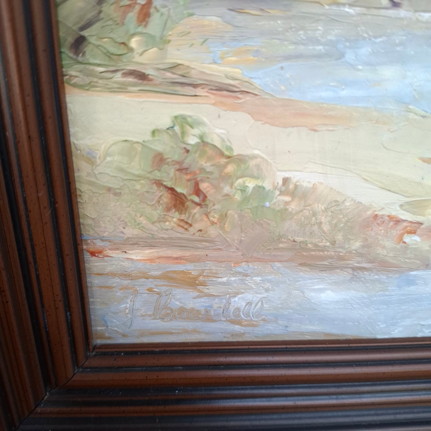 Australian Landscape Painting by Joan Cowdell