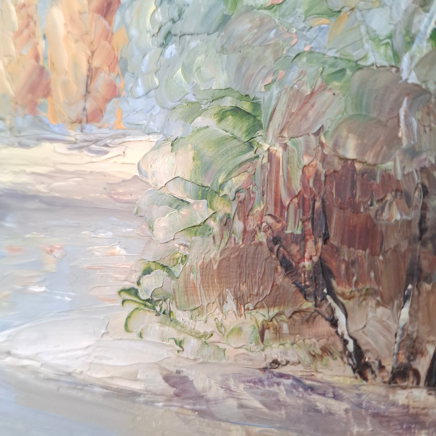 Australian Landscape Painting by Joan Cowdell